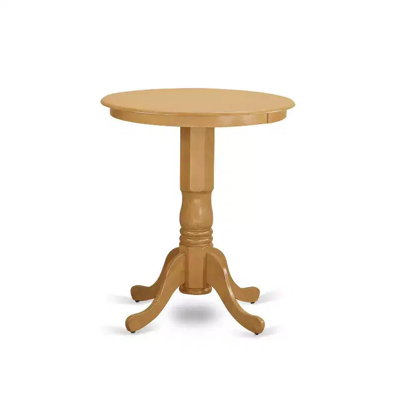 Mahogany / Oak Round Pedestal Dining Table, Seats 2 – Small