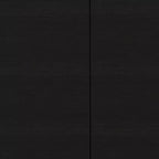 Black Wood 4-Door Wall-Mounted Accent Cabinet, 1-Person Assembly