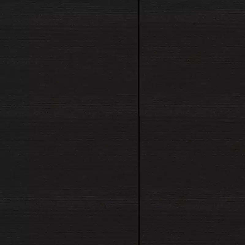 Black Wood 4-Door Wall-Mounted Accent Cabinet, 1-Person Assembly