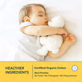 Materasso per culla e lettino reversibile, bianco, 1 bambino