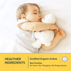 Materasso per culla e lettino reversibile, bianco, 1 bambino