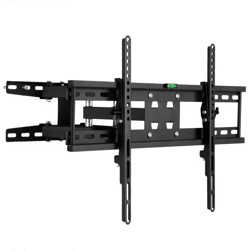 Black Full-Motion TV Wall Mount, Tilt & Swivel, Fits 32