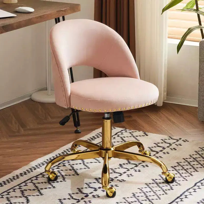 Karl Home | 23 inch Task Chair Office Desk Chair Make Up Chair With Wheels
