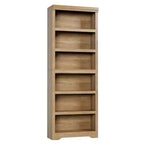 5/6-Tier Adjustable Bookshelf,Farmhouse Tall Bookcase, Freestanding Storage Organizer w/ Anti-Tip Kit for Home Office,Living Room,Study
