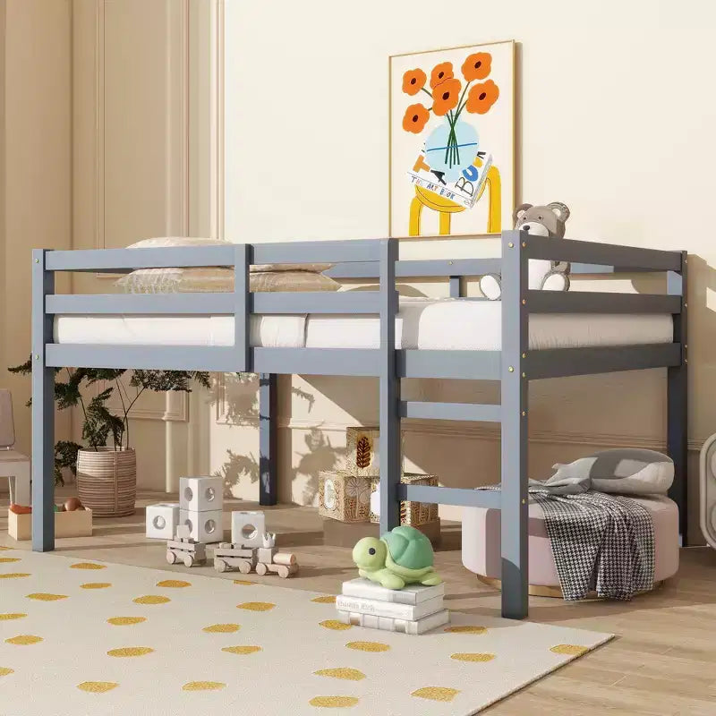 MAYEERTY Full Bed Frame Under-Bed Storage Noise-Free Design Heavy-Duty Metal