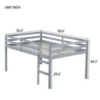 Black Metal Platform Bed Frame, Full Size, 1-Person, with Under-Bed Storage