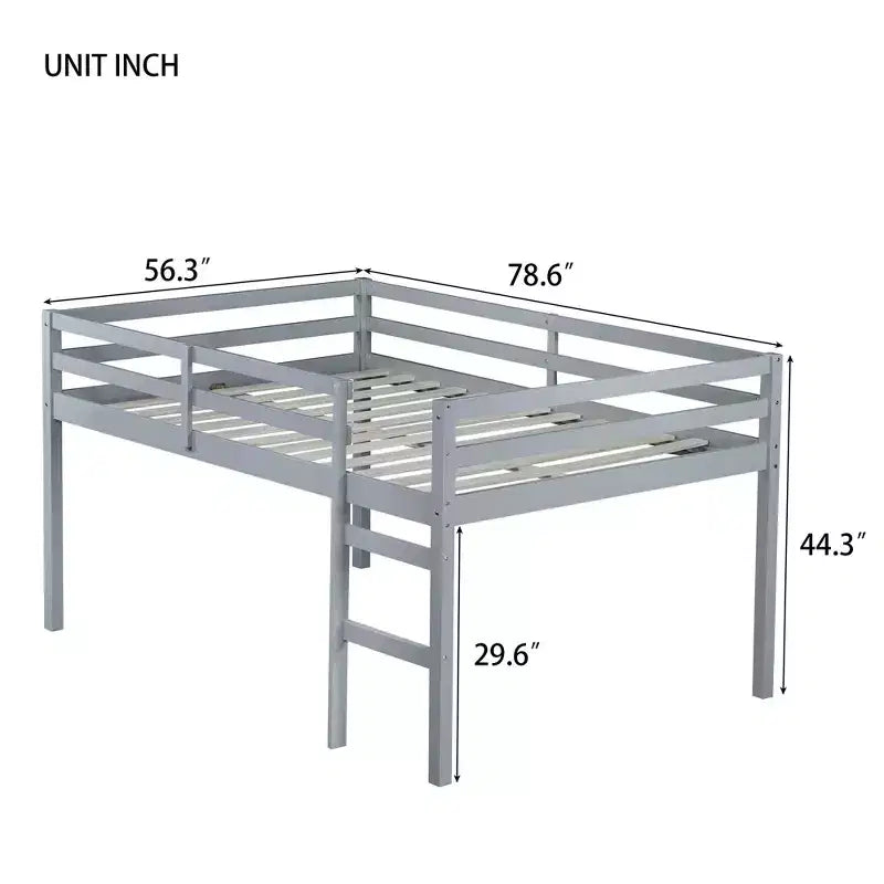 Black Metal Platform Bed Frame, Full Size, 1-Person, with Under-Bed Storage