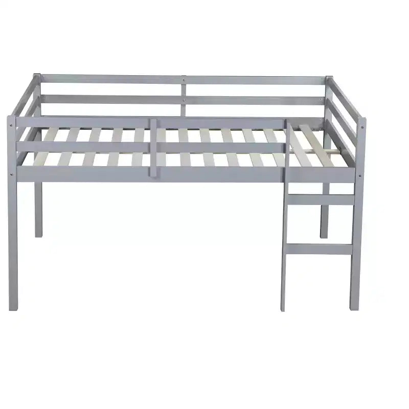 Black Metal Platform Bed Frame, Full Size, 1-Person, with Under-Bed Storage
