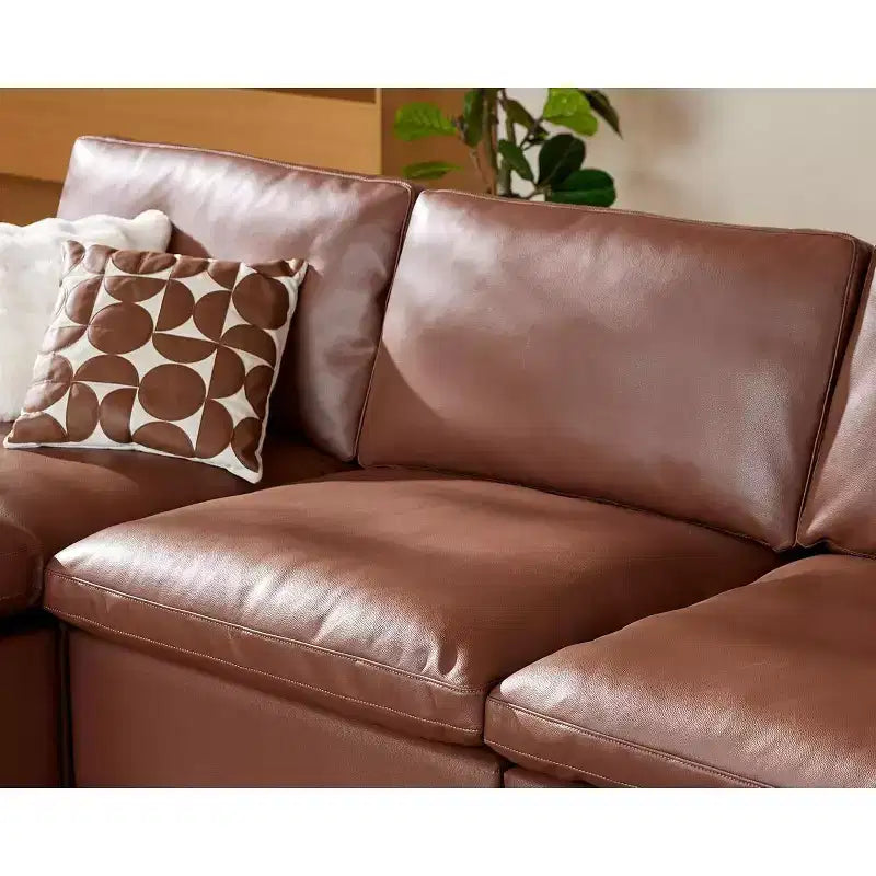 Beige / Black / Brown / Dark Gray Modular Sectional Sofa – L-Shape / U-Shape / Sleeper, Seats 4–6