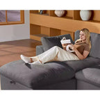 Beige / Black / Brown / Dark Gray Modular Sectional Sofa – L-Shape / U-Shape / Sleeper, Seats 4–6
