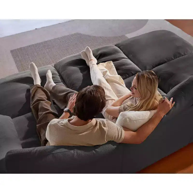 Beige / Black / Brown / Dark Gray Modular Sectional Sofa – L-Shape / U-Shape / Sleeper, Seats 4–6