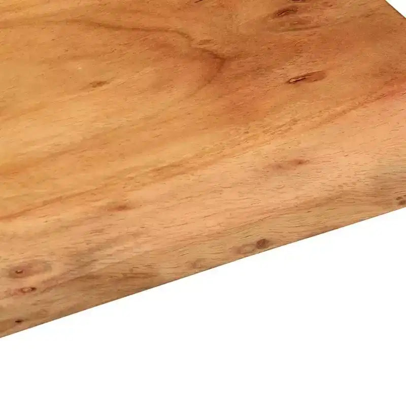 Natural Acacia Wood Wall Shelves, Set of 2 — Brown