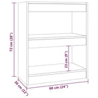 White Engineered Wood 2-Shelf Bookcase, Single-Person Assembly