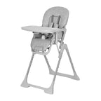 Blue / Grey / Pink Foldable High Chair for 1 Toddler, Height & Backrest Adjustable