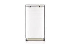 Grey Collapsible Portable Wardrobe Closet, Zippered, 1-Person
