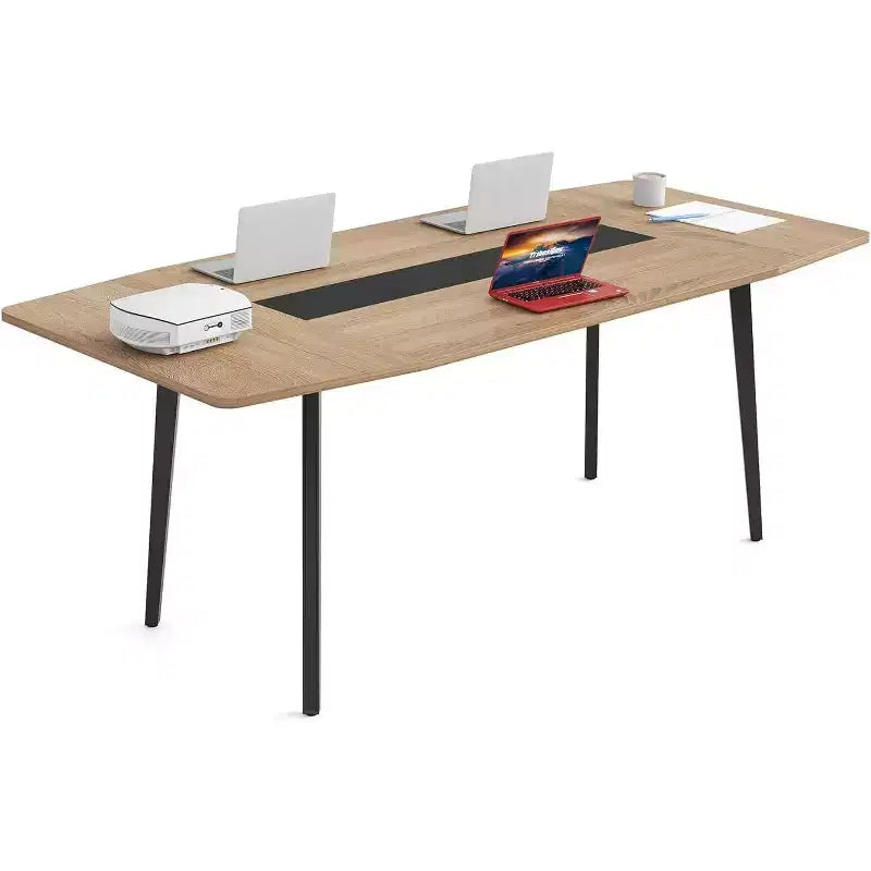 Lantine 70.86 Boat Shaped Executive Desk